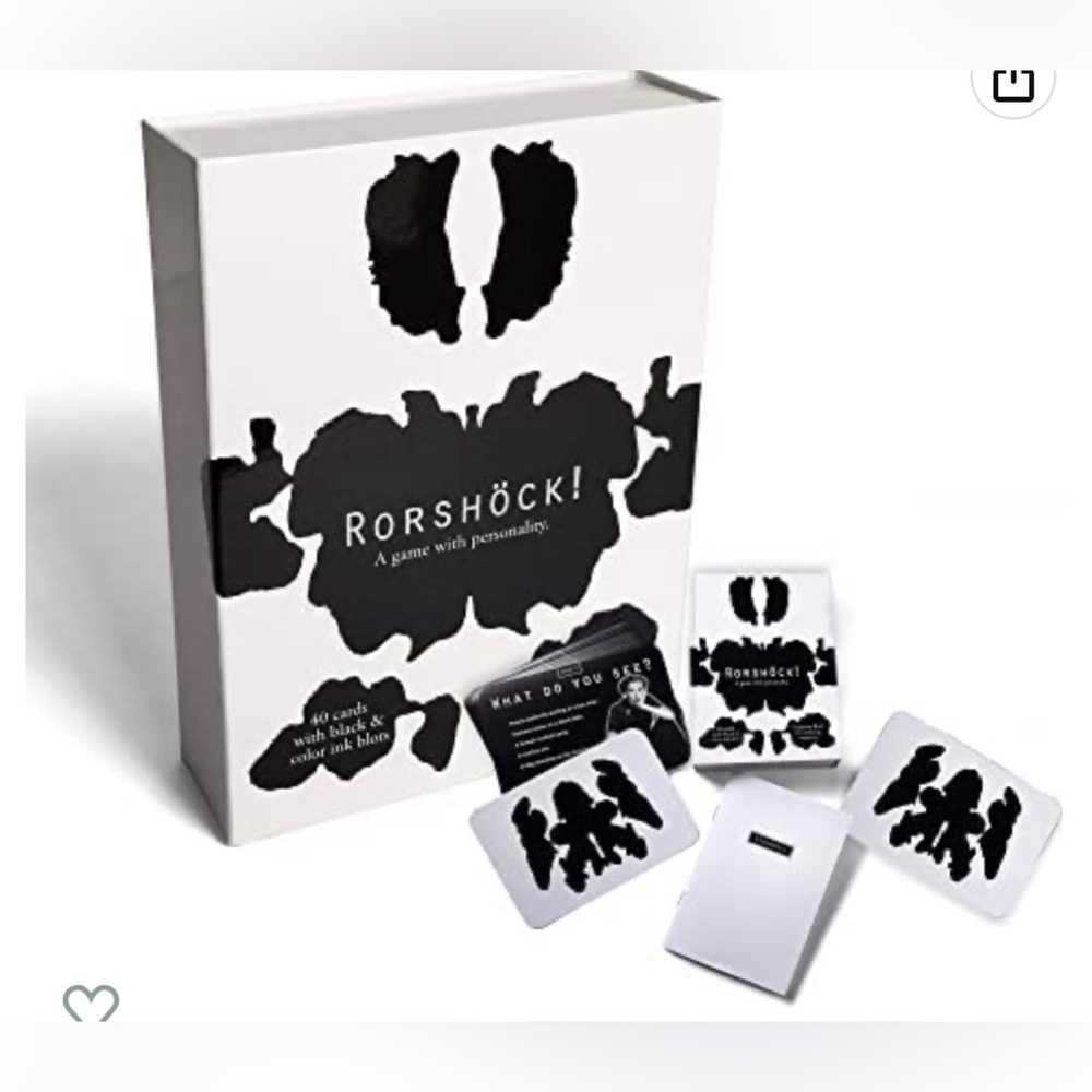 RORSHOCK Personality Testing Card Game